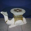 Camel and plain oval glass R950