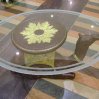 Camel with frosted oval glass R1190
